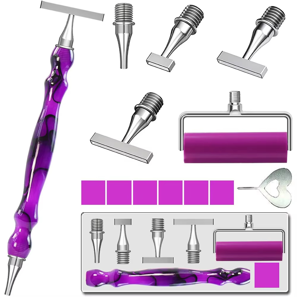Embroidery Needle Pen - Set di penne ergonomiche per pittura