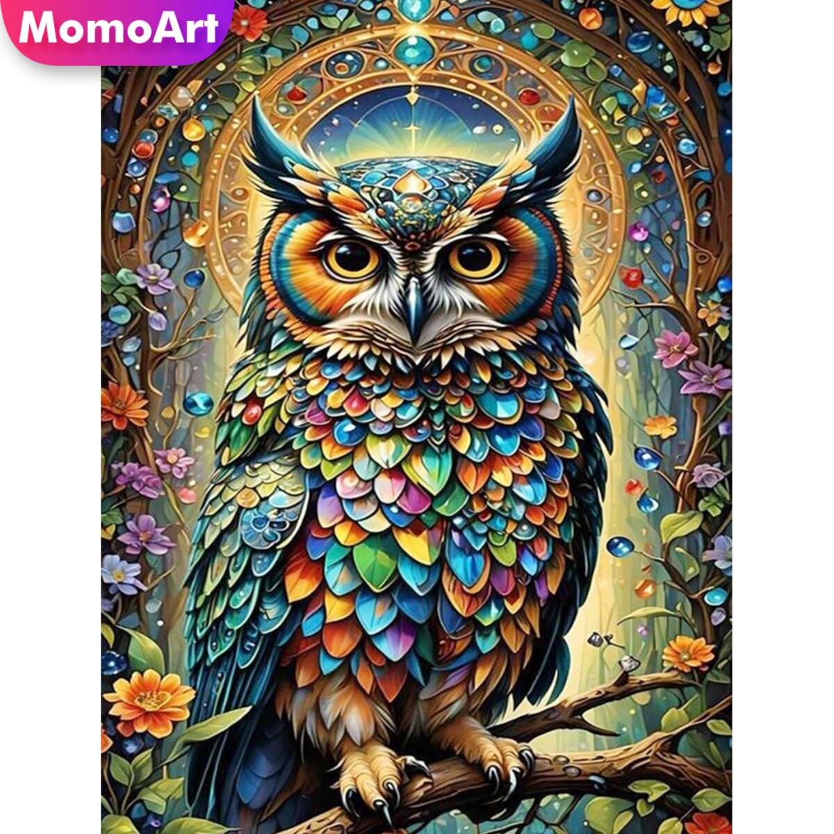 Embroidery Kit Set - Momoart Nuovo Arrivo Diamante Mosaico Gufo