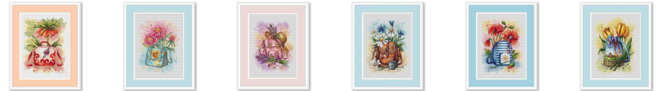 Embroidery Backpack Kit - Kit punto croce 14CT 18CT 25CT