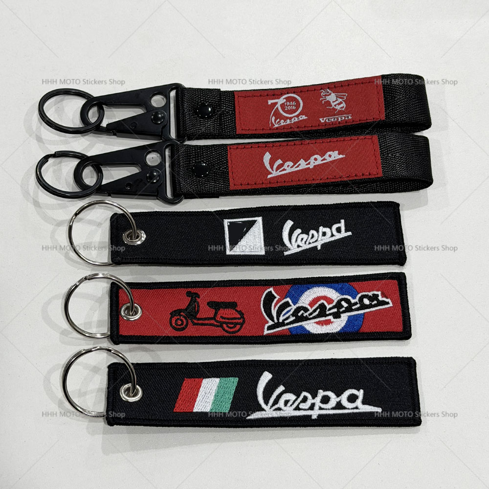 Embroidery Backpack Kit - Portachiavi per Auto Vespa con Ricamo