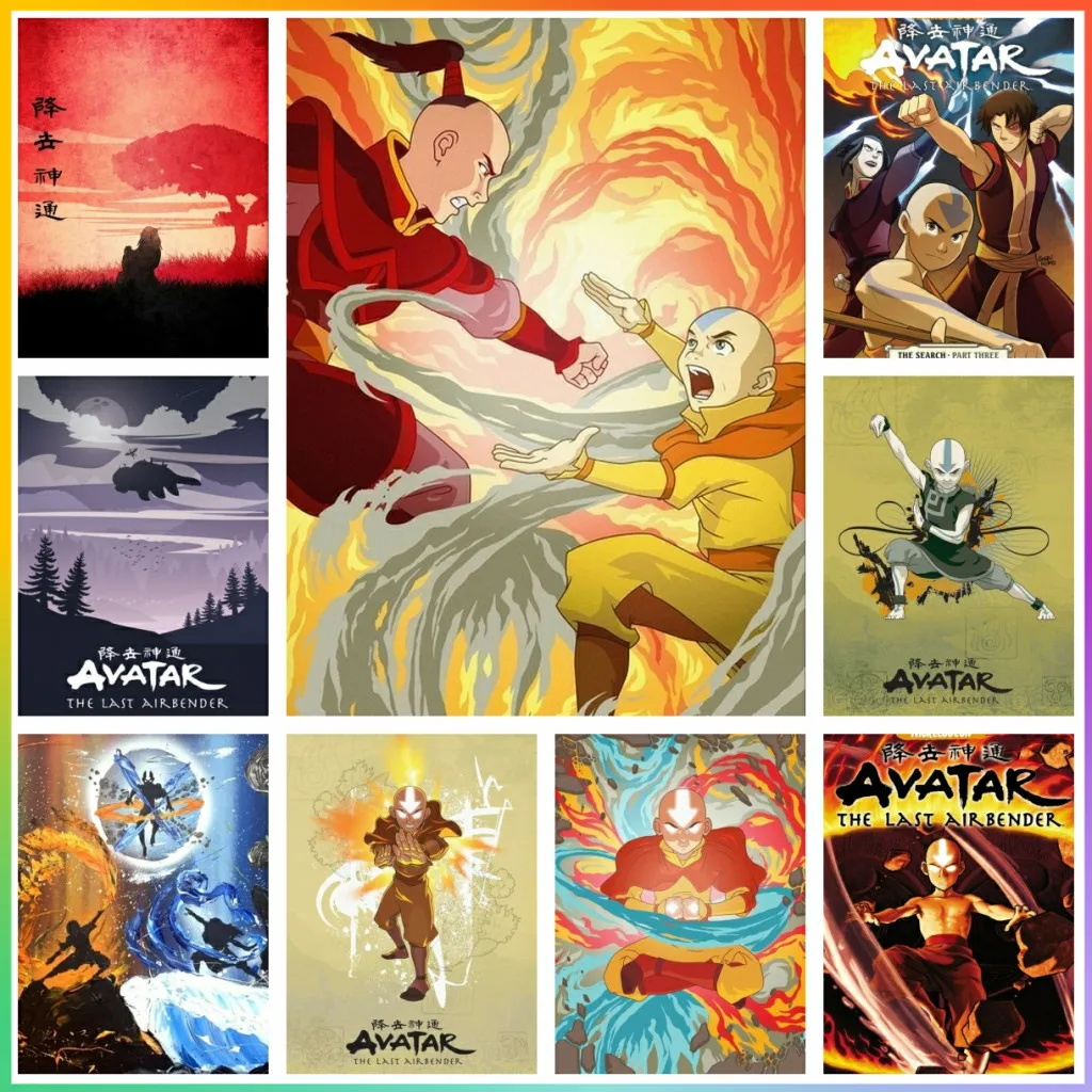 Embroidery Kit Set - Avatar The Last Airbender Classico Anime