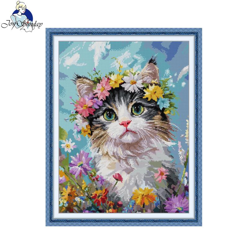 Embroidery Meaning - Kit per Punto Croce Joy Sunday,