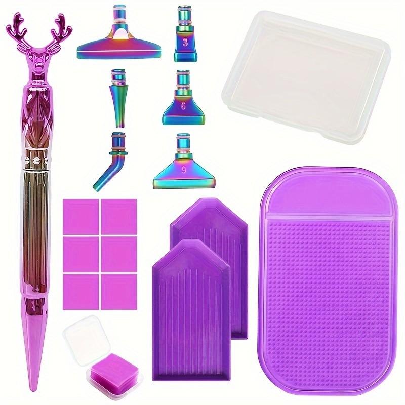Embroidery Needle Pen - Penna con strass a forma di