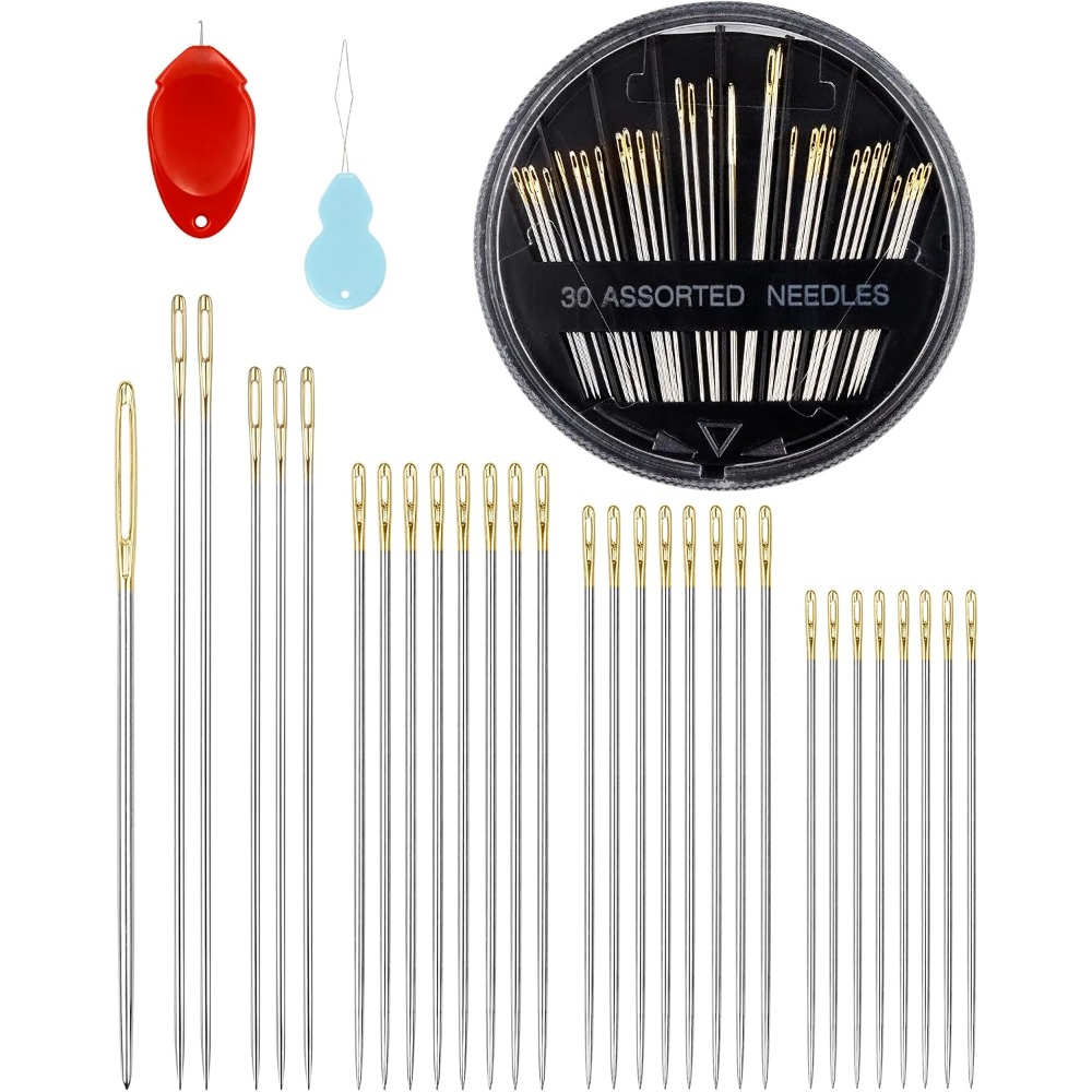 Set di 30 Aghi da Cucito in Ac - Embroidery Kit Set recensione e prezzo