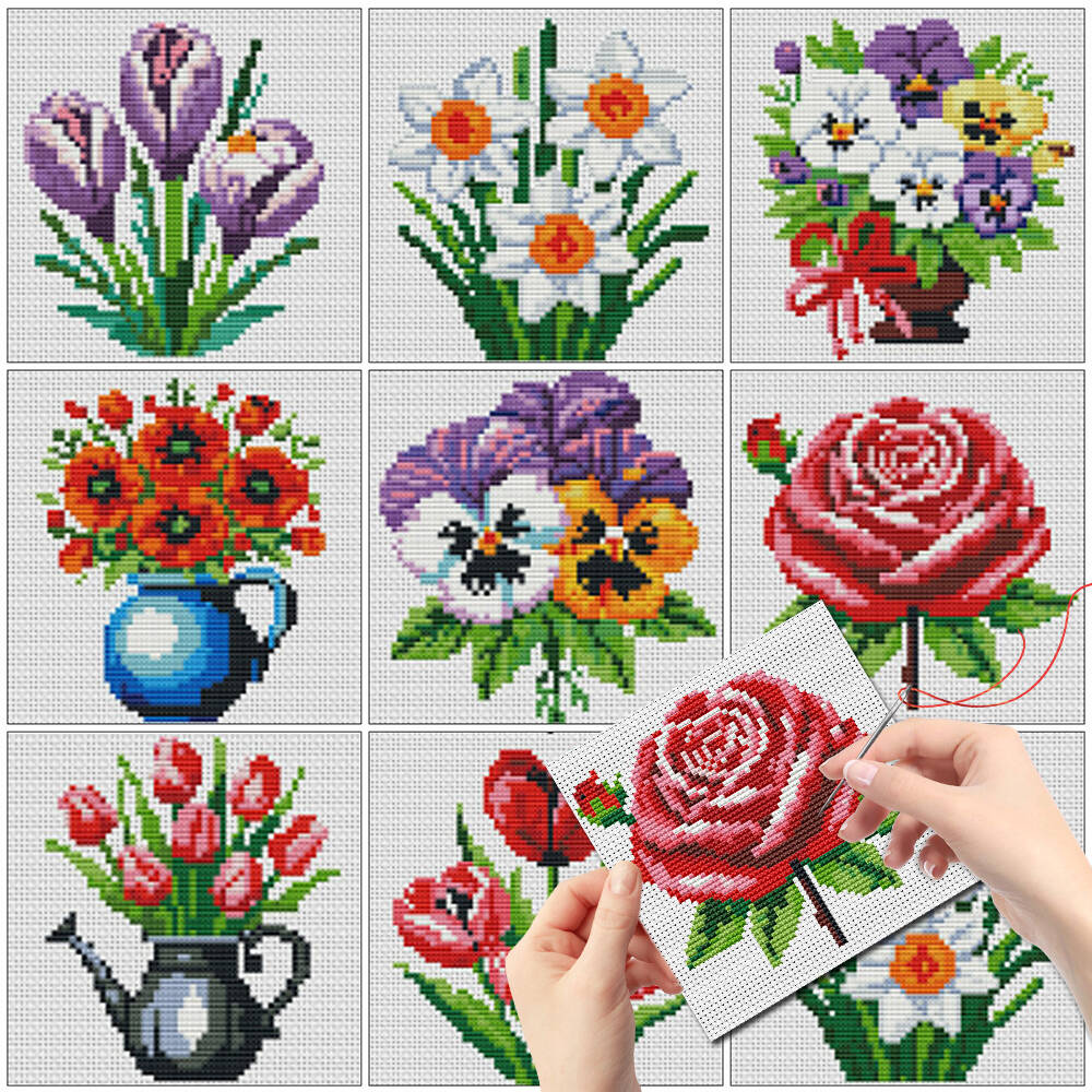 Evershine Set di 8 Mini Vasi c - Embroidery Meaning recensione e prezzo