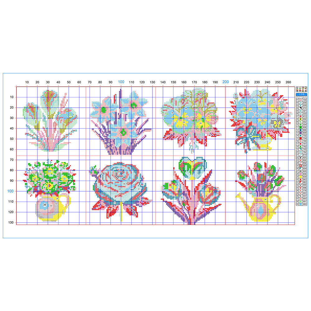 Evershine Set di 8 Mini Vasi c - Embroidery Meaning recensione e prezzo