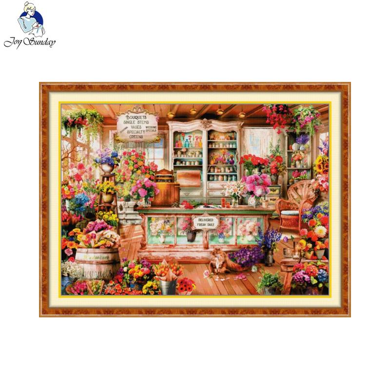 Joy Sunday Flower Shop Modello - Embroidery Meaning recensione e prezzo